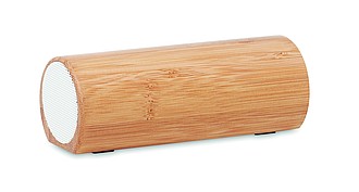 Bezdrátový reproduktor s bambusovým povrchem - reklamní předměty