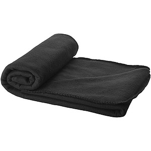 BLANKET Fleecová pikniková deka, černá