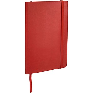 Blok A5 v měkkých deskách, červený - reklamní zápisník