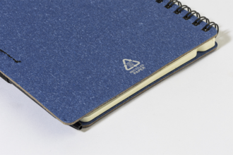 Blok A6 s perem, modrá