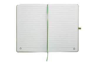 Blok potažený recyklovanou bavlnou, světle zelená