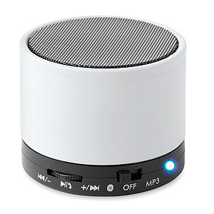 Bluetooth reproduktor z ABS s metalickým vzhledem - reklamní předměty