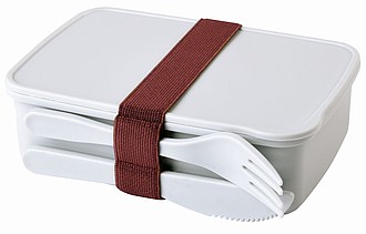 Box na oběd NOONTIME, šedý - reklamní předměty