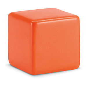 BRICK Antistresová kostka, oranžová - reklamní předměty