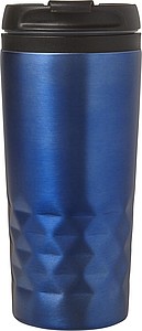 BRILON Termohrnek nerezový cestovní s plastovým víčkem, 300 ml, modrá
