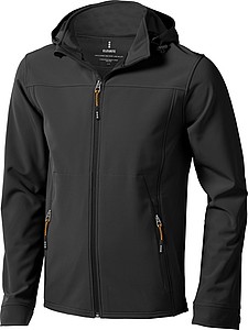 Bunda ELEVATE LANGLEY SOFTSHELL JACKET antracitová XL - bundy s vlastním potiskem