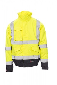Bunda Payper PADDOCK, fluorescenční žlutá, L
