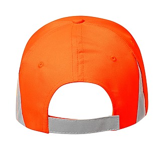 CEPTONA Kšiltovka s reflexními prvky, oranžová