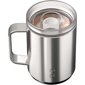 Cestovní hrnek s tepelnou izolací Ocean Bottle 350ml , stříbrná