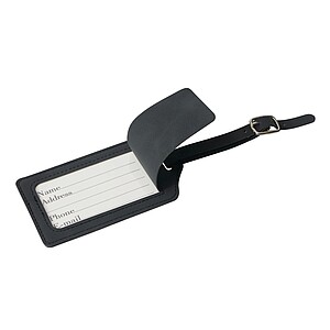 Cestovní sada obalu na doklady a visačky na zavazadla, šedá