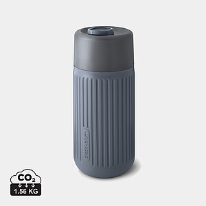 Cestovní skleněný hrnek 340 ml, šedá - reklamní hrnky