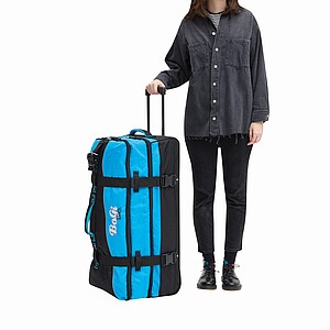 Cestovní taška na kolečkách, 82cm, modrá