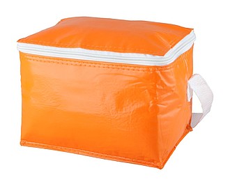 Chladící taška na 6 plechovek, oranžová