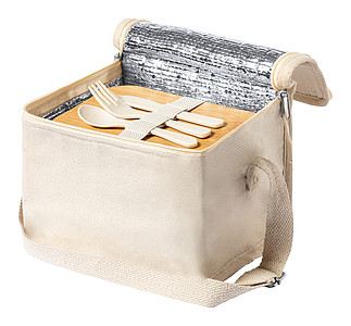 Chladicí taška s lunchboxem a příborem - reklamní předměty