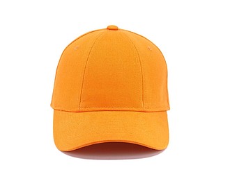 CHRIS Šestipanelová kšiltovka, oranžová
