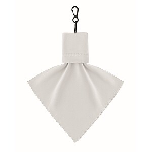 Čisticí hadřík z RPET, bílá