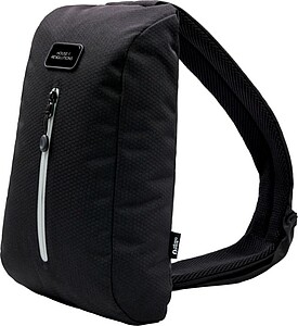 Crossbody batoh Brandcharger, černá - reklamní předměty