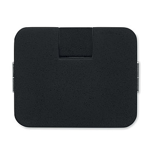Čtyřportový 2.0 USB rozbočovač z ABS. Výstup: 2x typ A a 2x typ C. Vstup: Typ C a Typ A. Délka kabelu: 20 cm., černá