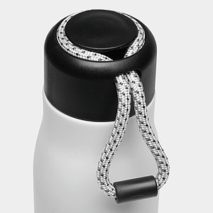 DALAGO Dvoustěnná termoska z nerezové oceli s poutkem, 500 ml, bílá