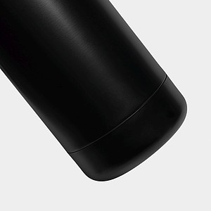 DALAGO Dvoustěnná termoska z nerezové oceli s poutkem, 500 ml, černá
