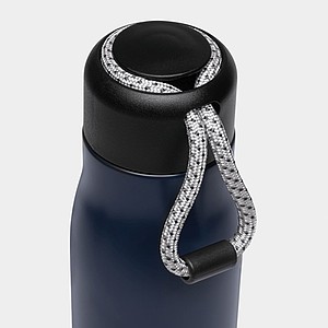 DALAGO Dvoustěnná termoska z nerezové oceli s poutkem, 500 ml, modrá