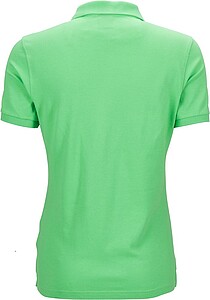Dámská elastická polokošile James Nicholson, světle zelená, XL