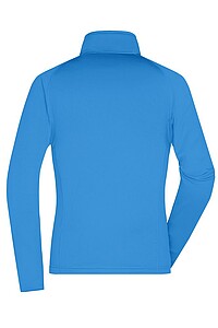 Dámská mikina James & Nicholson Stretchfleece, kobaltová modrá, velikost S