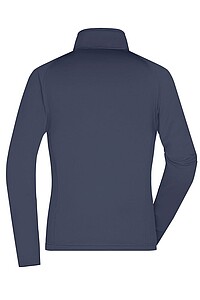 Dámská mikina James & Nicholson Stretchfleece, námořná modrá, velikost S