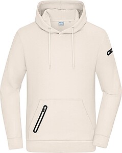 Dámská mikina s kapucí DAIBER INTERLOCK, béžová, M - reklamní textil