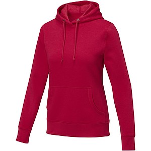 Dámská mikina s kapucí Elevate CHARON, červená, vel. 4XL