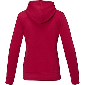Dámská mikina s kapucí Elevate CHARON, červená, vel. 4XL