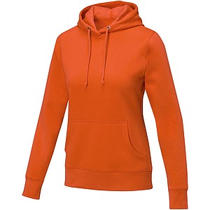 Dámská mikina s kapucí Elevate CHARON, oranžová, vel. XL