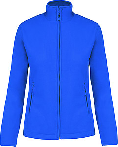 Dámská mikrofleecová mikina Kariban fleece jacket women, kobaltově modrá, vel. S