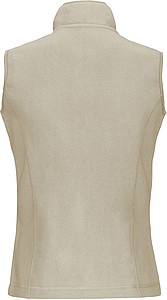 Dámská mikrofleecová vesta Kariban fleece vest women, béžová, vel. XXL