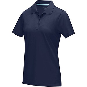 Dámská polokošile Elevate GRAPHITE, námořní modrá, vel. M - reklamní polokošile