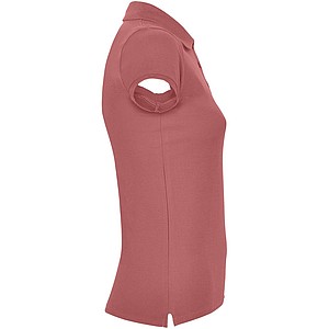 Dámská polokošile s krátkým rukávem, ROLY STAR, pastelově červená, 2XL