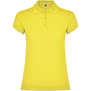 Dámská polokošile s krátkým rukávem, ROLY STAR, žlutá, vel. M