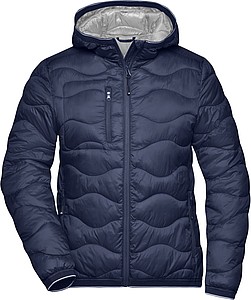Dámská prošívaná bunda James & Nicholson, námořní modrá, XL
