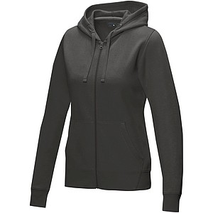 Dámská rozepínací mikina s kapucí Elevate RUBY, tmavě šedá, vel. XXL