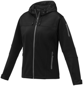 Dámská softshellová bunda Elevate MATCH, černá, 2XL