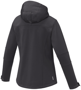 Dámská softshellová bunda Elevate MATCH, tmavě šedá, 2XL
