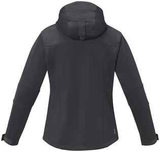 Dámská softshellová bunda Elevate MATCH, tmavě šedá, 2XL