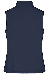 Dámská vesta James & Nicholson Promo softshell, námořní modrá, velikost L