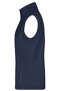 Dámská vesta James & Nicholson Promo softshell, námořní modrá, velikost L