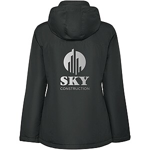 Dámská zateplená softshellová parka Roly Notus, velikost S, tmavě šedá