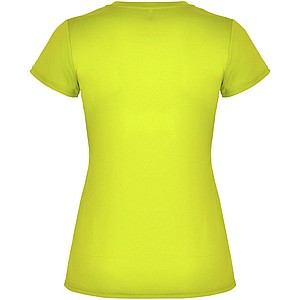Dámské funkční tričko s krátkým rukávem, ROLY MONTECARLO, fluorescenční žlutá, vel. XL