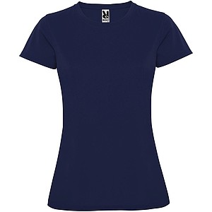 Dámské funkční tričko s krátkým rukávem, ROLY MONTECARLO, navy, vel. 2XL - dámská trička s vlastním potiskem