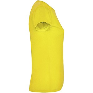 Dámské funkční tričko s krátkým rukávem, ROLY MONTECARLO, žlutá, vel. 2XL