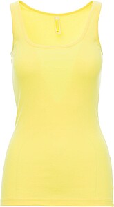 Dámské tílko PAYPER LOOK, světle žlutá, velikost XL