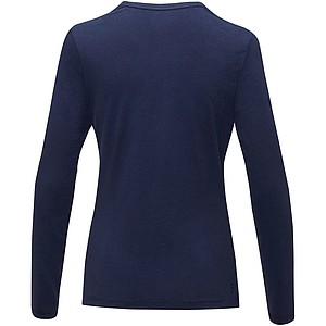 Dámské tričko s dlouhým rukávem Elevate PONOKA, námořně modré, vel. XS